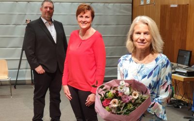 Silvia Kolb und Andreas Giese aus dem Neurieder Gemeinderat verabschiedet