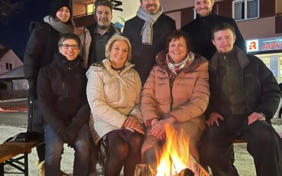 Wintergrillen mit Florian Hahn