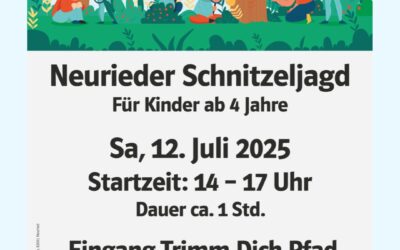 Neurieder Schnitzeljagd am 12. Juli 2025 – Ein Nachmittag voller Spaß und Abenteuer für Kinder